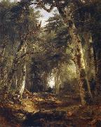 Asher Brown Durand In the woods Germany oil painting artist